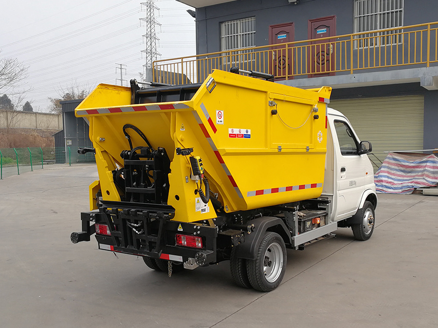 純電(diàn)動自裝(zhuāng)卸式垃圾車(chē)
