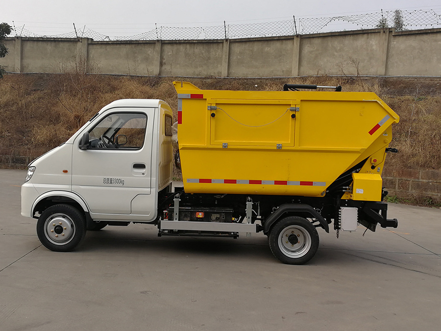 純電(diàn)動自裝(zhuāng)卸式垃圾車(chē)