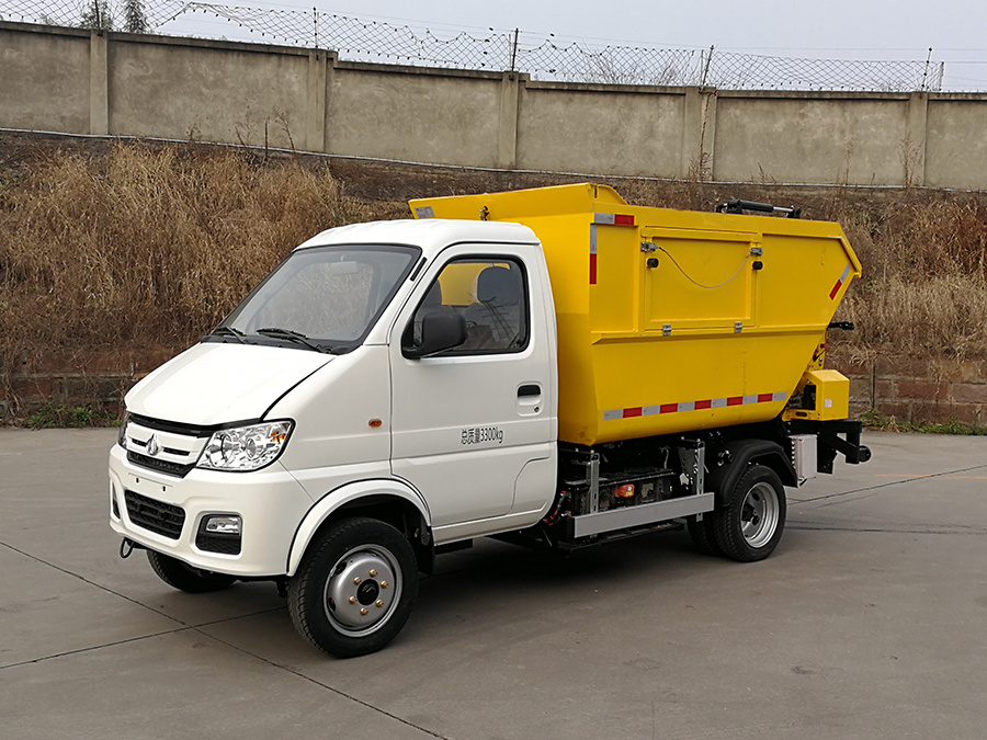 純電(diàn)動自裝(zhuāng)卸式垃圾車(chē)